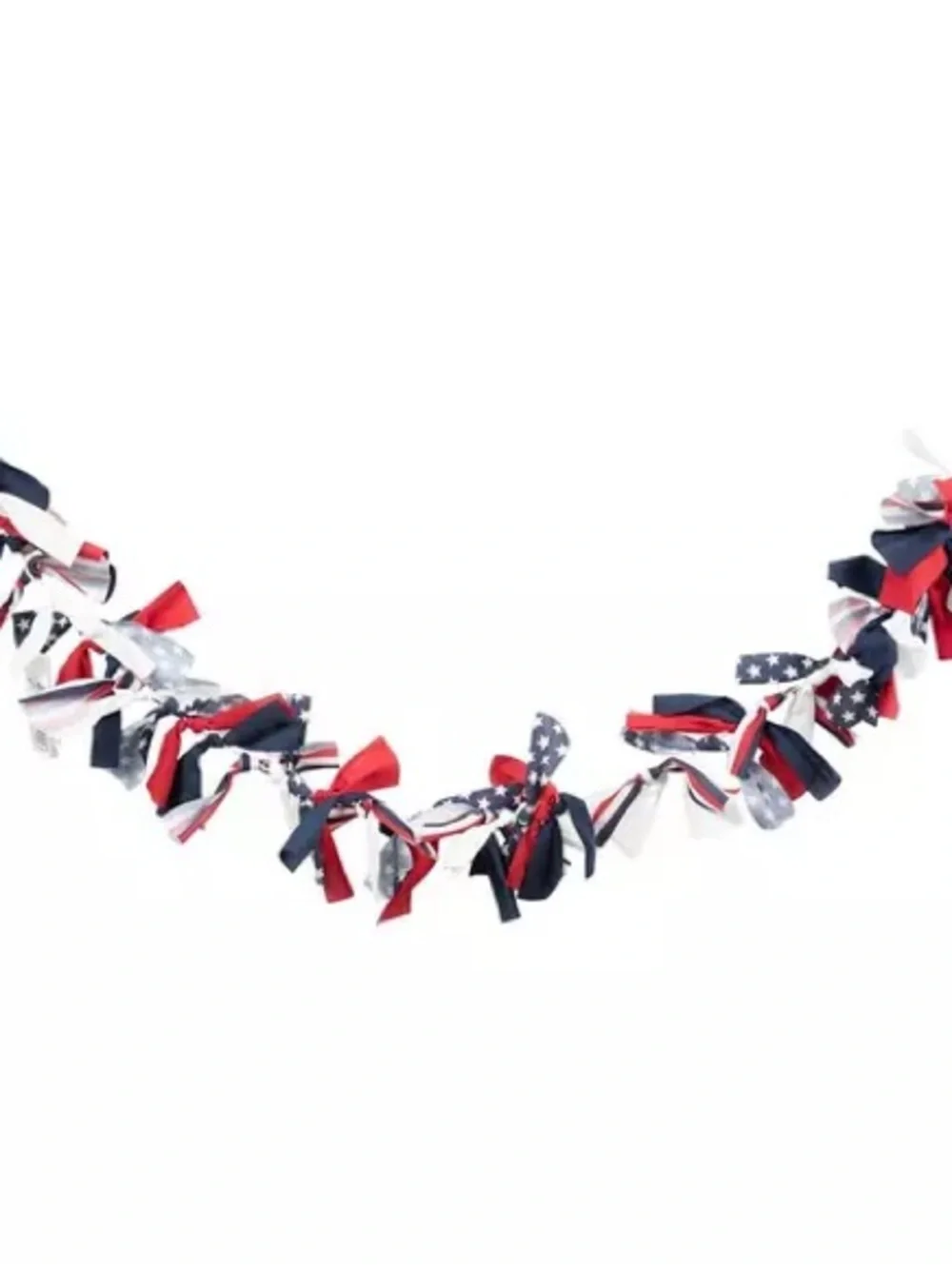 Patriotic Fabric Garland